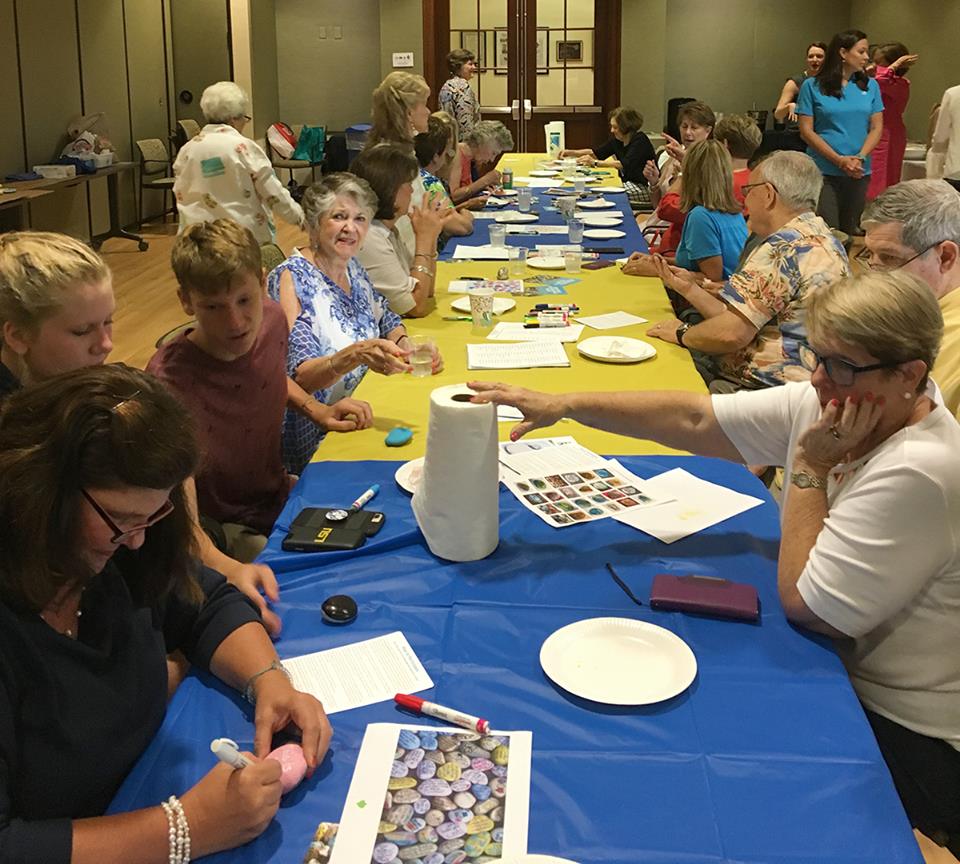 BRREB participates in the Baton Rouge Kindness Rocks project Baton